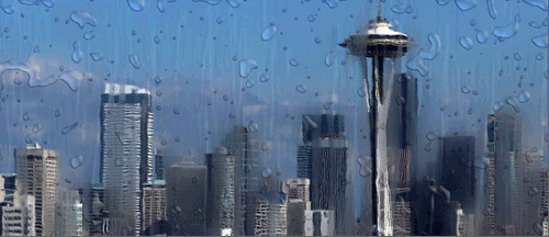 Seattle rain thanks to Creative Tech