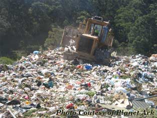 Plastic bad landfill